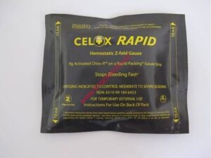 Celox Rapid Z Fold Gauze 9grams image